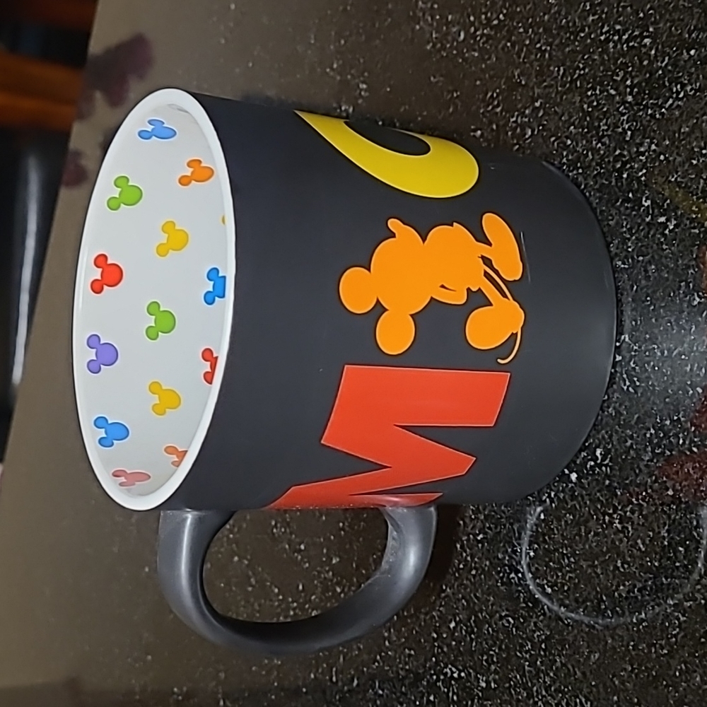 Mickey Rainbow Heads Mug